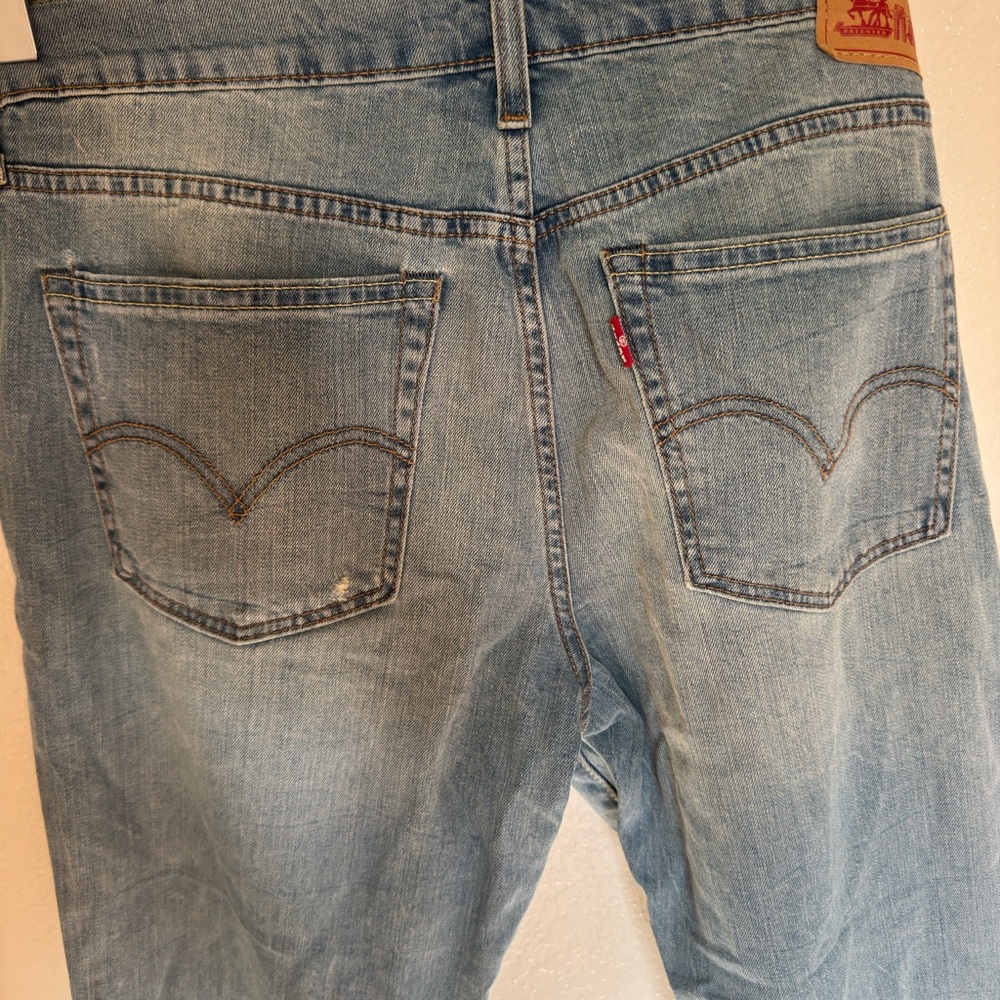 Levi's Boyfriend Fit Light Blue Jeans